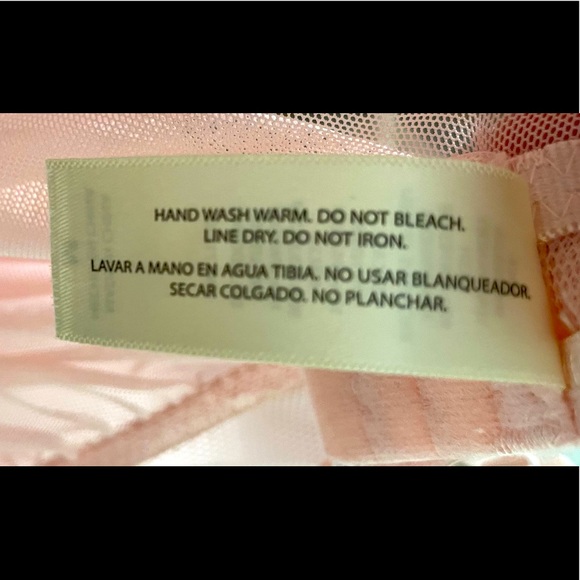 Scalloped Lace Babydoll & Thong 2-piece Set In Pink -Medium - Picture 8 of 9